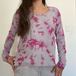 Juicy Couture High Low Tie Dye Sweater